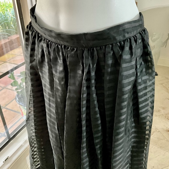 Designer Lilli Diamond of California,1950’s Glam Maxi Black Skirt 
Size Small - Picture 3 of 6